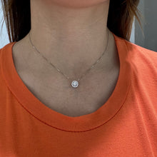 Carica l'immagine nel visualizzatore di Gallery, COLLANA PUNTO LUCE TONDO MULTIPIETRA

