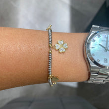 Carica l&#39;immagine nel visualizzatore di Gallery, BRACCIALE QUADRIFOGLI DORATI
