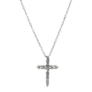 COLLANA CROCE BRILLANTE