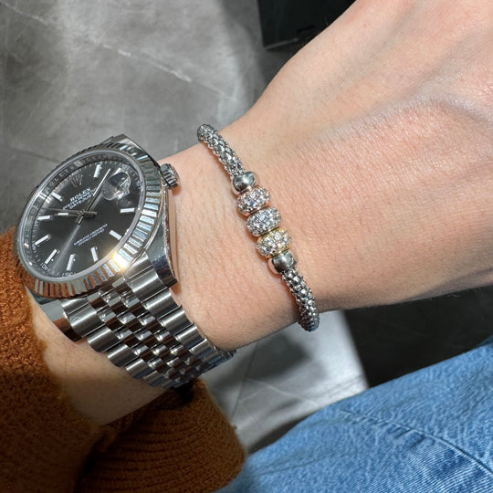 BRACCIALE CHARM TRE COLORI