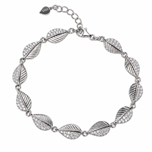 Carica l'immagine nel visualizzatore di Gallery, BRACCIALE FOGLIE BRILLANTI
