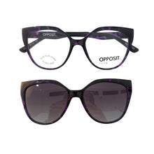 Carica l'immagine nel visualizzatore di Gallery, OCCHIALE VISTA/SOLE CLIP ON - TO168C03
