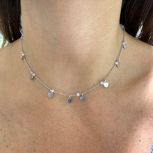 Carica l&#39;immagine nel visualizzatore di Gallery, COLLANA CUORI E CRISTALLI ROSA
