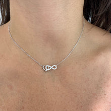 Carica l&#39;immagine nel visualizzatore di Gallery, COLLANA CUORE  E INFINITO
