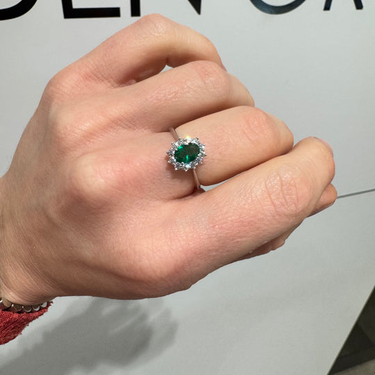 ANELLO KATE VERDE