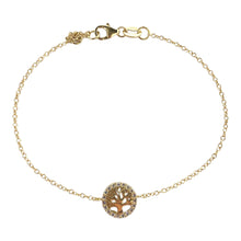 Carica l&#39;immagine nel visualizzatore di Gallery, BRACCIALE ALBERO DELLA VITA ORO GIALLO

