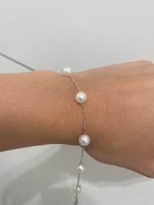 BRACCIALE PERLE ALTERNATE DI ACQUA DOLCE