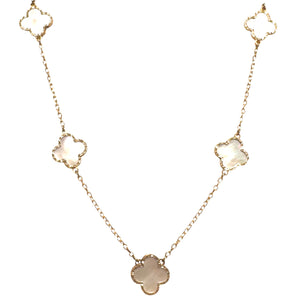 COLLANA FIORI MADREPERLA