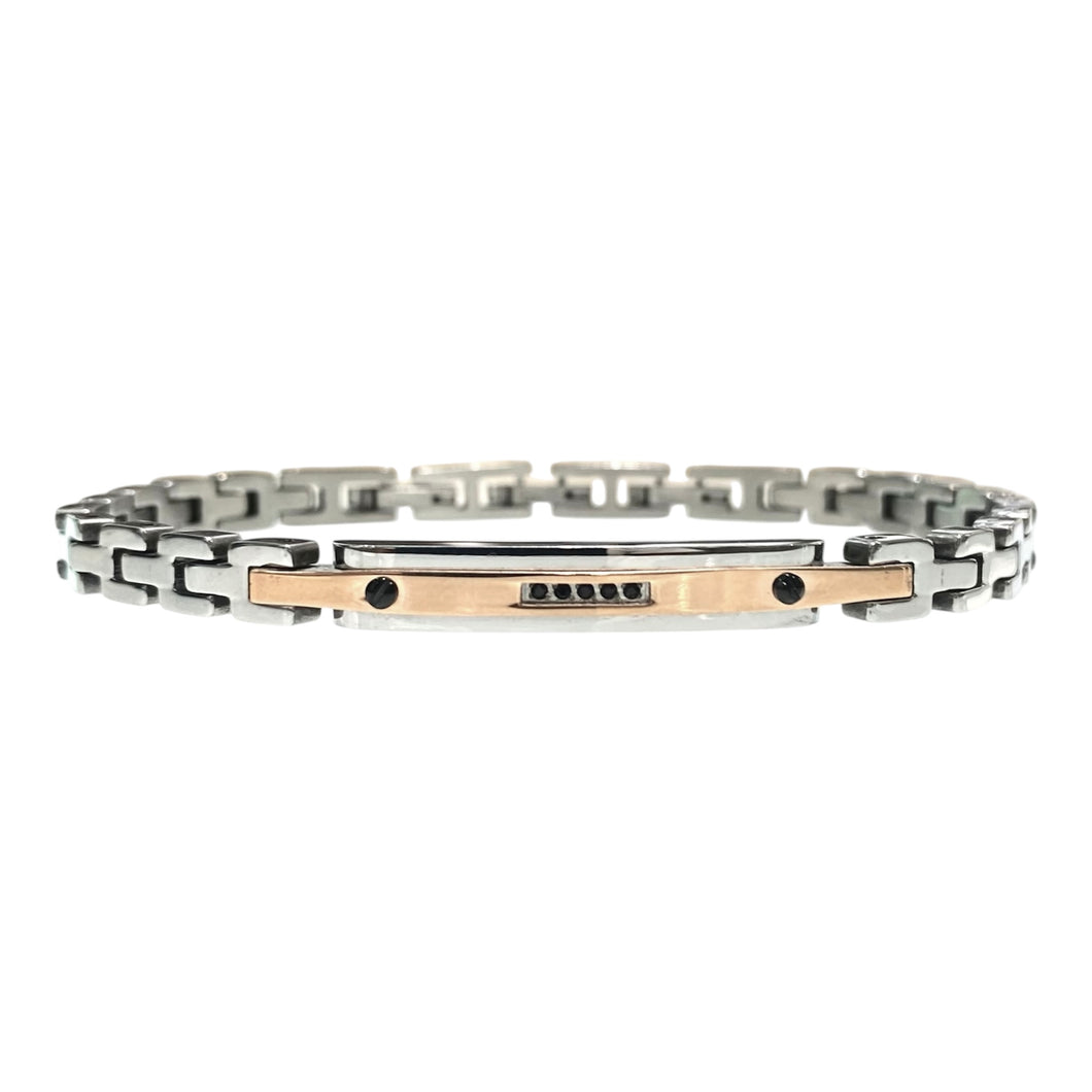 BRACCIALE BASIC CON PIASTRA