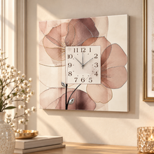 Carica l'immagine nel visualizzatore di Gallery, OROLOGIO DA PARETE FLOREALE
