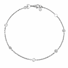 Carica l'immagine nel visualizzatore di Gallery, BRACCIALE PUNTI LUCE IN ORO BIANCO
