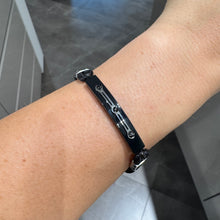 Carica l&#39;immagine nel visualizzatore di Gallery, BRACCIALE CORDINO NERO
