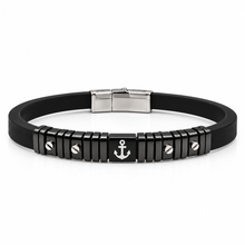 Carica l'immagine nel visualizzatore di Gallery, BRACCIALE ANCORA IN ACCIAIO
