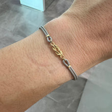 Carica l&#39;immagine nel visualizzatore di Gallery, BRACCIALI CORDA E SIMBOLO IN ORO
