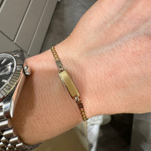 Carica l&#39;immagine nel visualizzatore di Gallery, BRACCIALE BATTESIMO PIASTRINA
