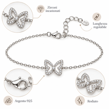 Carica l'immagine nel visualizzatore di Gallery, BRACCIALE FARFALLA LUMINOSA
