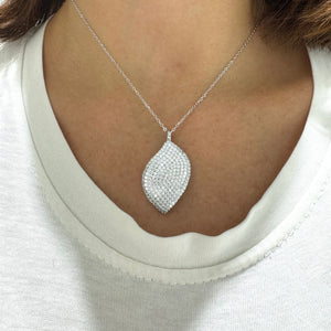 COLLANA FOGLIA LUMINOSA
