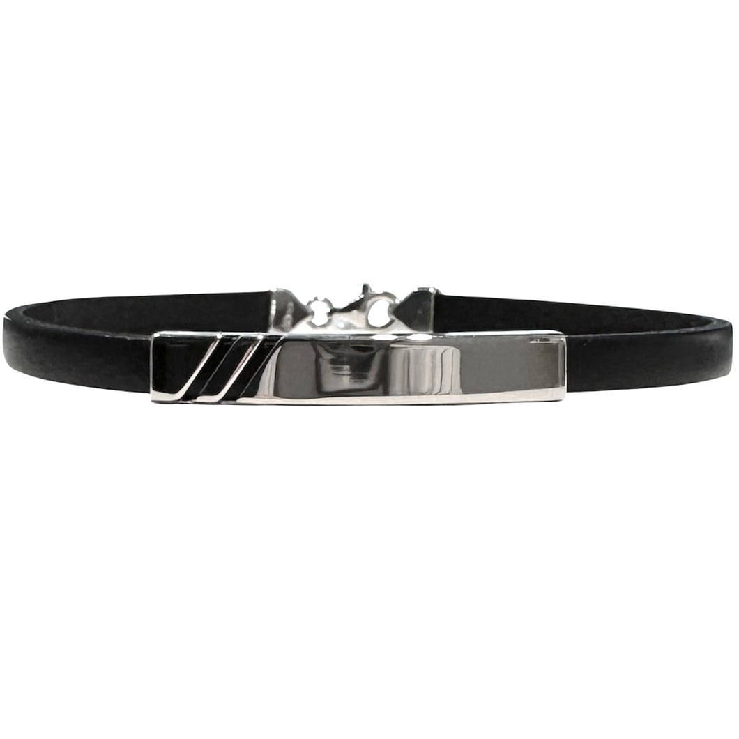 BRACCIALE PIASTRINA UOMO