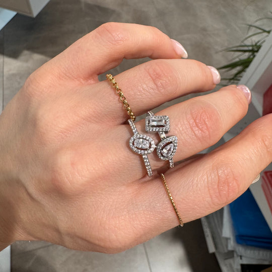 ANELLO FASCIA BRILLANTE