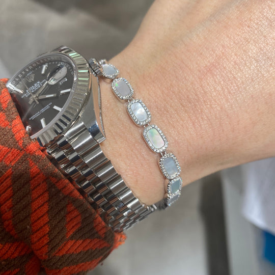 BRACCIALE MADREPERLA LUMINOSE