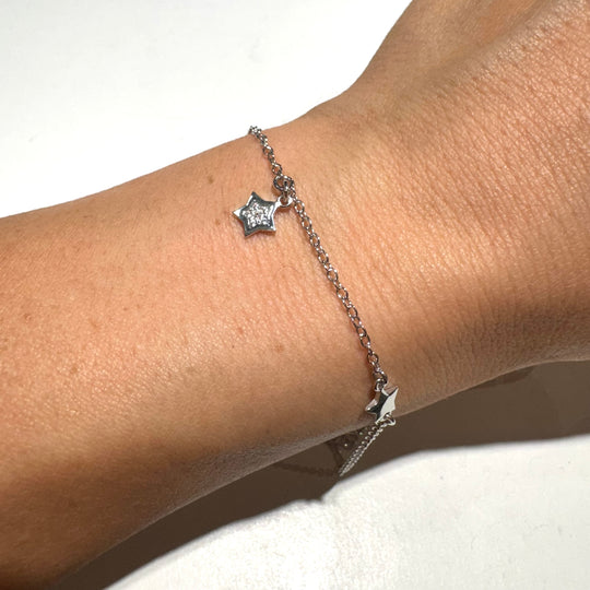BRACCIALE DOPPIA STELLINA