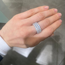 Carica l'immagine nel visualizzatore di Gallery, ANELLO FASCIA ZIRCONI
