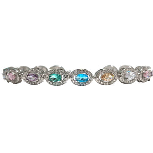 BRACCIALE OVALI COLORATI