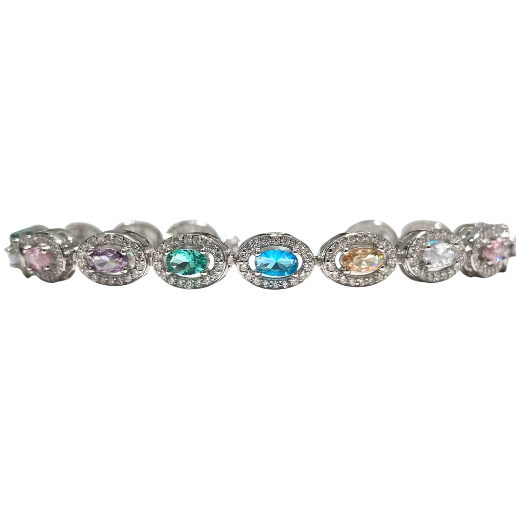 BRACCIALE OVALI COLORATI