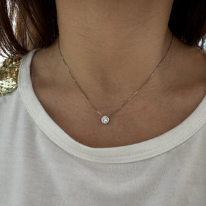 COLLANA PUNTO LUCE MULTIPIETRA (doppia misura)