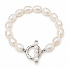 Carica l'immagine nel visualizzatore di Gallery, BRACCIALE PERLE T-BAR
