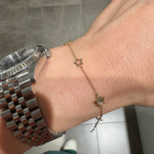 Carica l&#39;immagine nel visualizzatore di Gallery, BRACCIALE CINQUE STELLE LAVORATE
