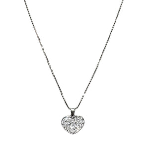 COLLANA CUORE CON DIAMANTI