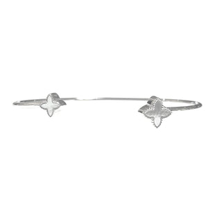 BRACCIALE RIGIDO QUADRIFOGLIO