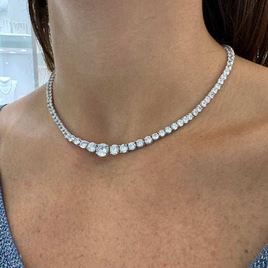 COLLANA TENNIS SCALARE