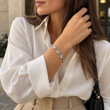 Carica l'immagine nel visualizzatore di Gallery, BRACCIALE FOGLIE BRILLANTI
