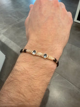 Carica l'immagine nel visualizzatore di Gallery, BRACCIALE IN ARGENTO CON PIETRE
