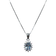 Carica l&#39;immagine nel visualizzatore di Gallery, COLLANA KATE AZZURRA
