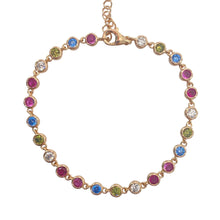 Carica l'immagine nel visualizzatore di Gallery, BRACCIALE PUNTI LUCE MULTICOLOR BABY
