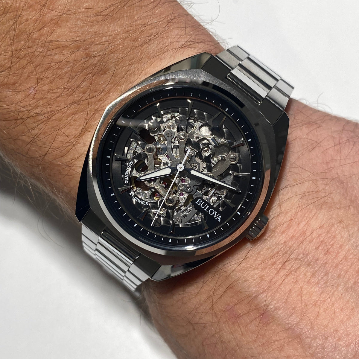 96a293 Orologio Scheletrato Bulova BULOVA SKELETON SURVEYOR