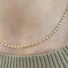 Carica l&#39;immagine nel visualizzatore di Gallery, COLLANA A PALLINA LAVORATA
