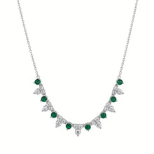 Carica l'immagine nel visualizzatore di Gallery, COLLANA RAGGIO DI LUCE VERDE
