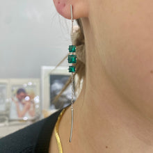 Carica l'immagine nel visualizzatore di Gallery, ORECCHINI SUMMER VERDE

