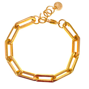 BRACCIALE CATENA DORATA