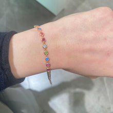 Carica l'immagine nel visualizzatore di Gallery, BRACCIALE PUNTI LUCE MULTICOLOR BABY
