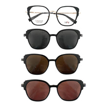 Carica l'immagine nel visualizzatore di Gallery, OCCHIALE VISTA/SOLE CLIP ON - TRCA298
