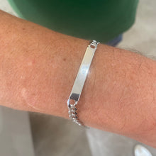 Carica l&#39;immagine nel visualizzatore di Gallery, BRACCIALE PIASTRINA UOMO
