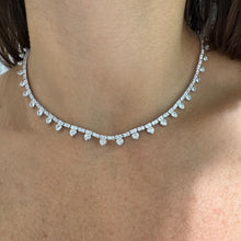 Carica l&#39;immagine nel visualizzatore di Gallery, COLLANA TENNIS CUORI
