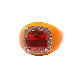 ANELLO SHINE ARANCIO