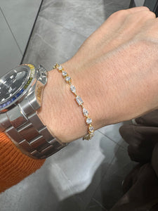 BRACCIALE PUNTI LUCE DORATI