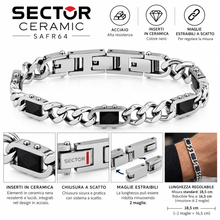 Carica l'immagine nel visualizzatore di Gallery, BRACCIALE SECTOR - SAFR64
